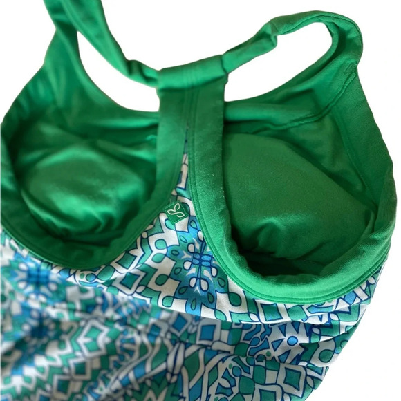 Prana Cali Recycled Polyester Jersey Knit Padded Racerback Tank Dress XS - Picture 9 of 9